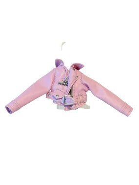 Rainbow High Violet Willow Replacement Pink Faux Leather Jacket 2020